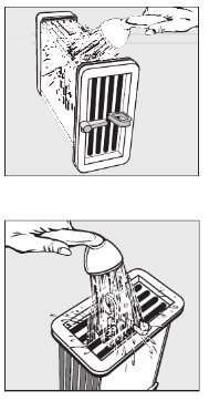 Wasdroger condensorbak